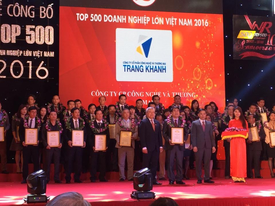 Lễ công bố top 500 doanh nghiệp lớn nhất Việt Nam 2016
